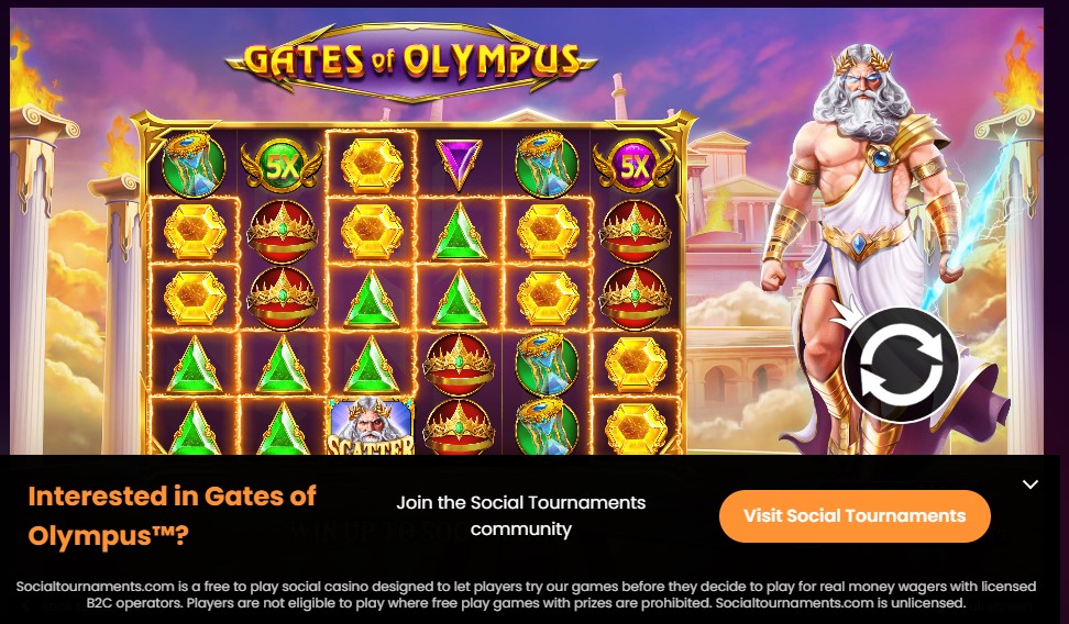 demo slot - gates of olympus